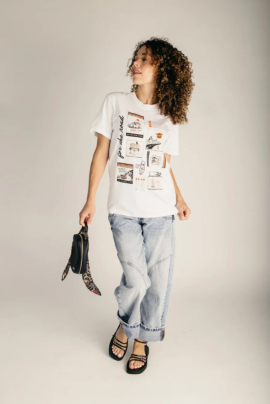 The For the Road Tee in White