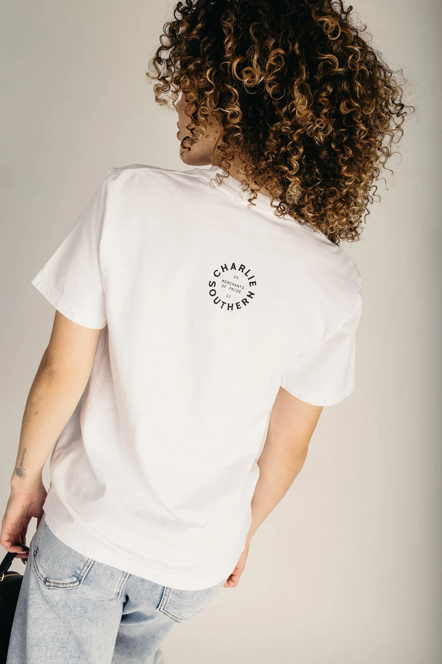 The For the Road Tee in White