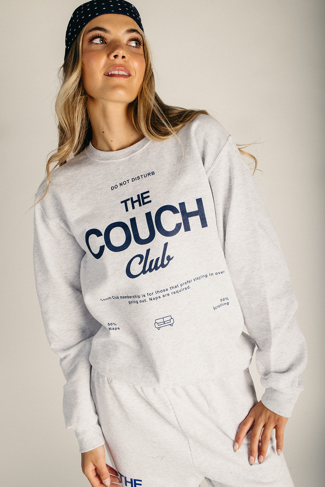 The Couch Club Sweatshirt in Ash