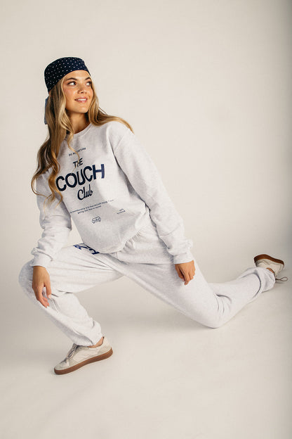 The Couch Club Sweatshirt in Ash