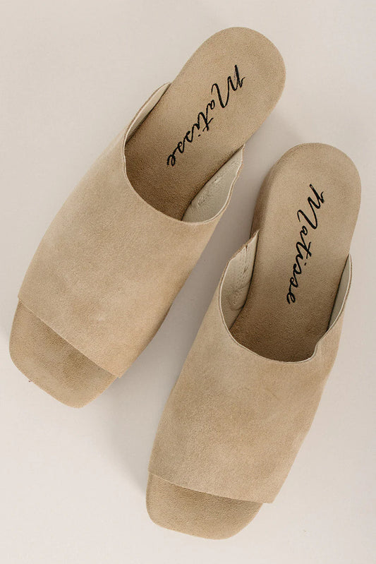 Matisse: Lido Slide Sandal in Tan