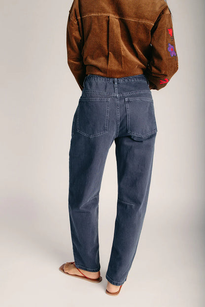 The Braylon Baggy Jean in Gray Denim